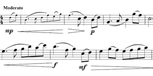 ABRSM Grade 6 example composition