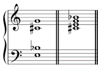 stack chord in thirds
