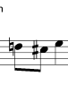 melodic intervals 3 0 2