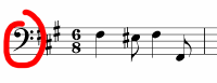 check the clef
