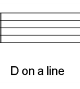 write bass clef 0 1