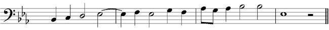 Add the time signature 4