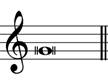 breve or double whole note