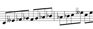 Busoni - whole tone scale