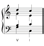 leading note rises - chord without 5th