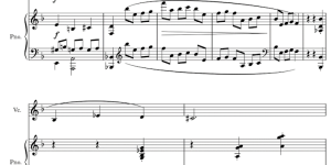 false (cross) relation in Chopin cello sonata